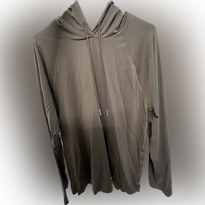 Alo brown men’s Idol Hooded Runner Espresso